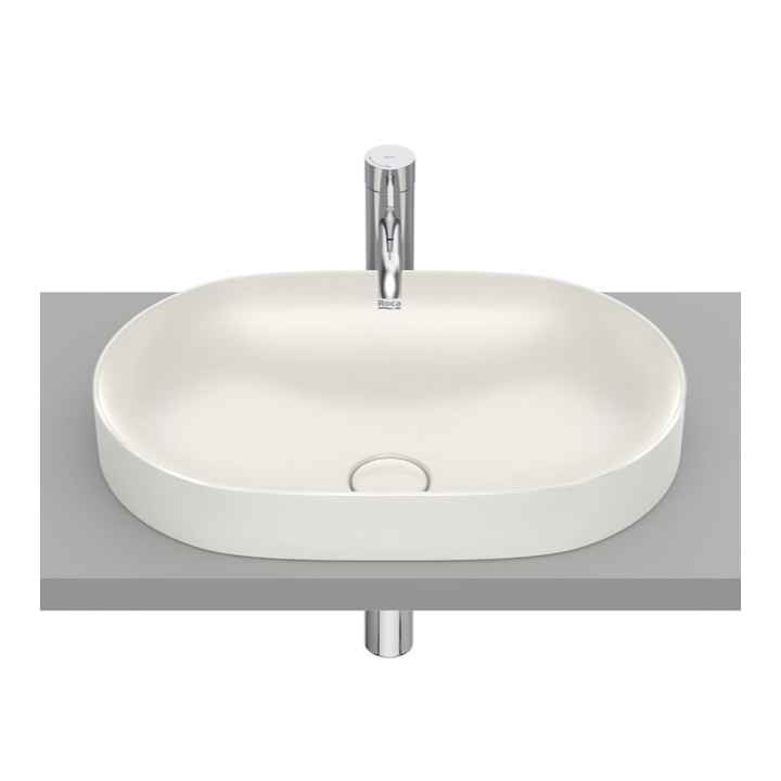 Umywalka blatowa 55x37 cm ROCA INSPIRA ROUND beżowa A327527650