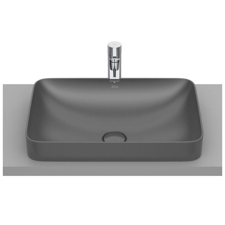 Umywalka blatowa 55x37 cm ROCA INSPIRA SQUARE onyks A327534640