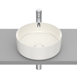 Umywalka nablatowa 37x37 cm ROCA INSPIRA ROUND beżowa A327523650