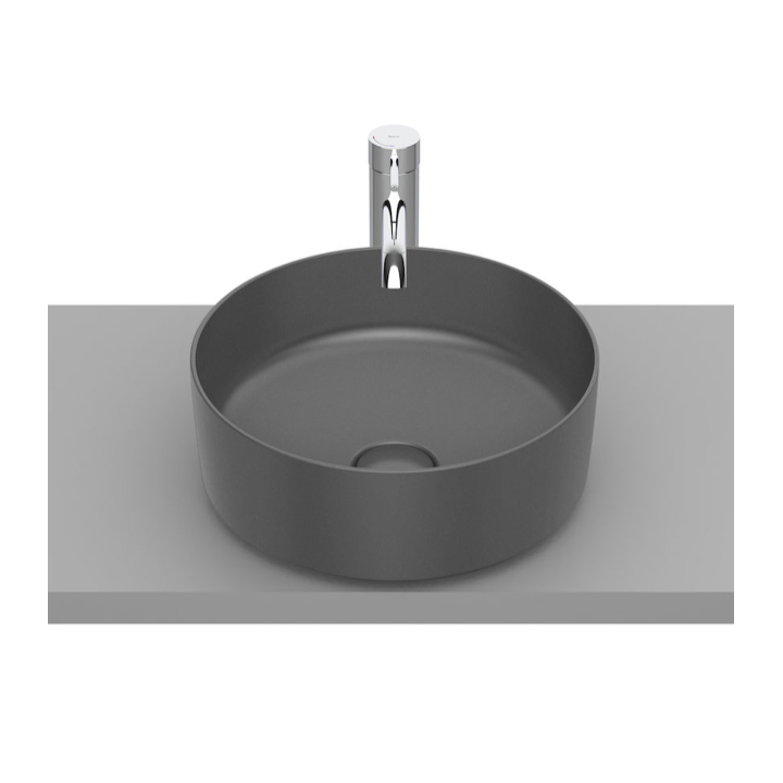 Umywalka nablatowa 37x37 cm ROCA INSPIRA ROUND onyks A327523640