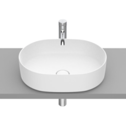Umywalka nablatowa 50x37 cm ROCA INSPIRA ROUND biały mat A327520620