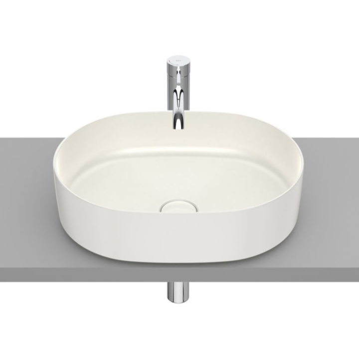 Umywalka nablatowa 50x37 cm ROCA INSPIRA ROUND beżowa A327520650