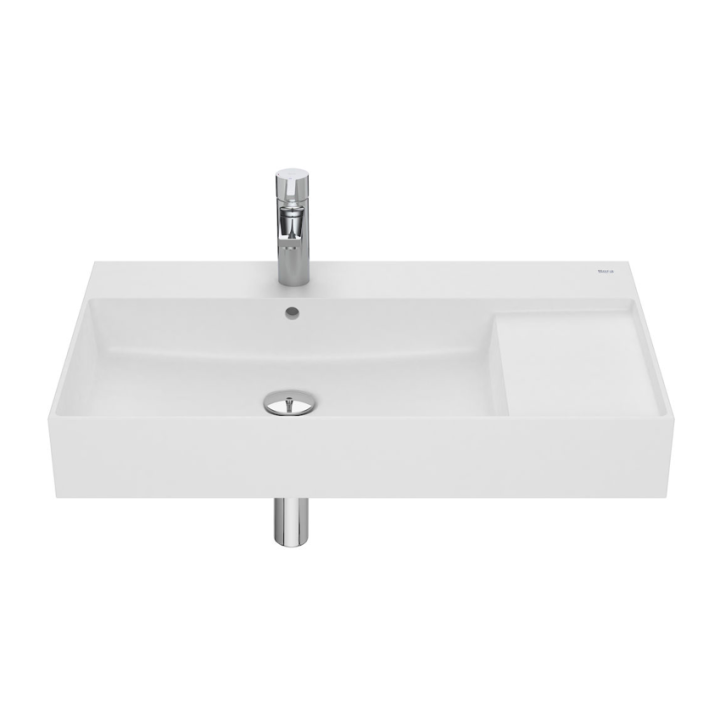 Umywalka ścienna 80x49 cm ROCA INSPIRA SQUARE biały mat A32752B620
