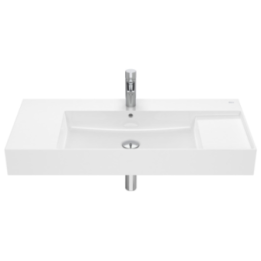 Umywalka ścienna 100x49 cm ROCA INSPIRA SQUARE biała A32752A000