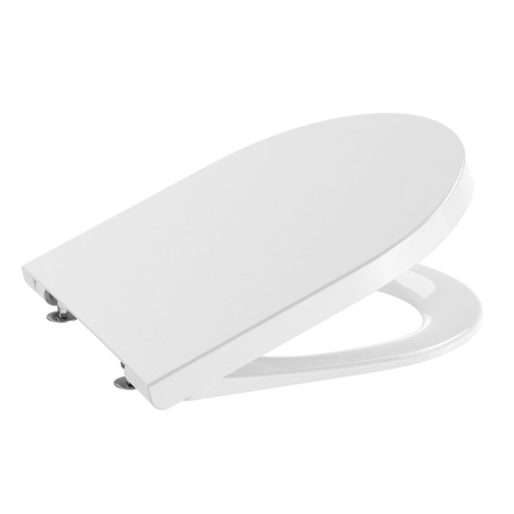 Deska WC wolnoopadająca ROCA INSPIRA ROUND COMPACTO biała A80152C00B