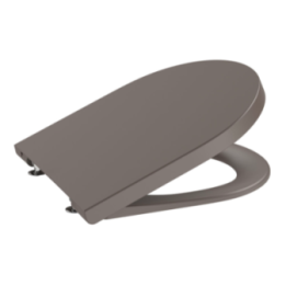 Deska WC wolnoopadająca ROCA INSPIRA ROUND COMPACTO cafe A80152C66B