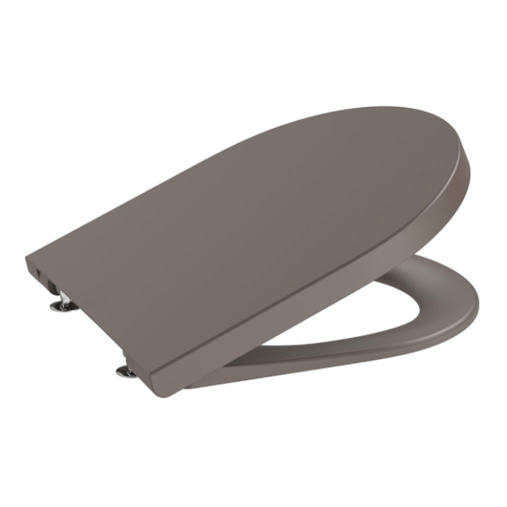 Deska WC wolnoopadająca ROCA INSPIRA ROUND COMPACTO cafe A80152C66B