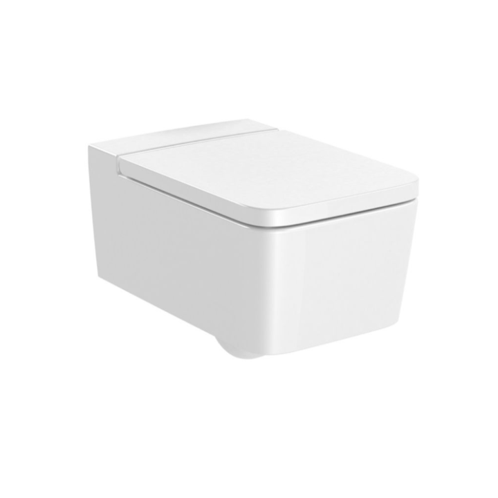 Miska WC podwieszana Rimless ROCA INSPIRA SQUARE biała A346537000