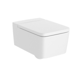 Miska WC podwieszana Rimless ROCA INSPIRA SQUARE biały mat A346537620