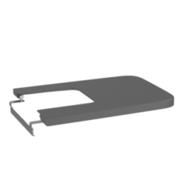 Pokrywa bidetowa ROCA INSPIRA SQUARE onyks A80653264B