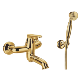 Bateria wannowa Omnires Art Deco złoto AD5131GL