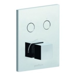 Bateria podtynkowa 2-drożna z CPBOX PAFFONI ELLE chrom CPM518CR