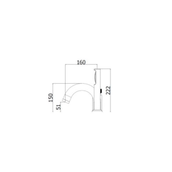 Bateria wannowa 3-otworowa PAFFONI JO czarny mat JO047NO