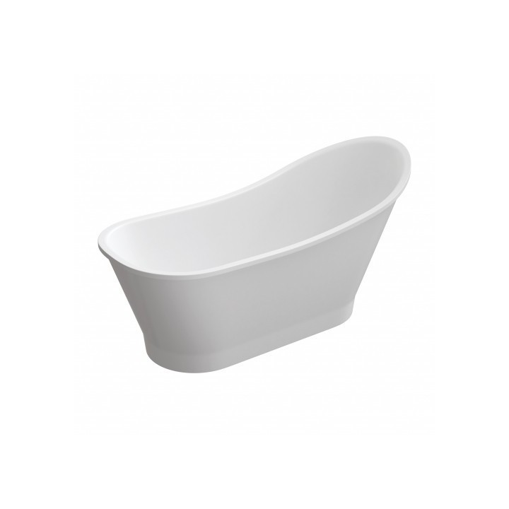 Wanna Omnires Venezia Marble+ 160x73cm biały mat. VENEZIA159BM