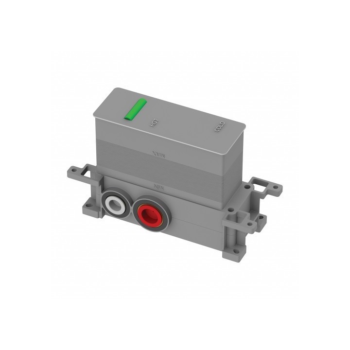 Element podtynkowy Omnires BOX termostatycznej baterii BOXTE2F