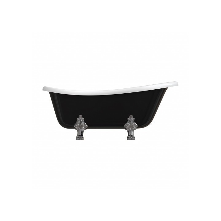 Wanna Omnires Atena Comfort Marble+ 175x82cm czarny połysk ATENA174BCP