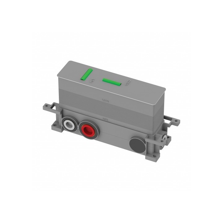 Element podtynkowy Omnires BOX termostatycznej baterii BOXTE3F