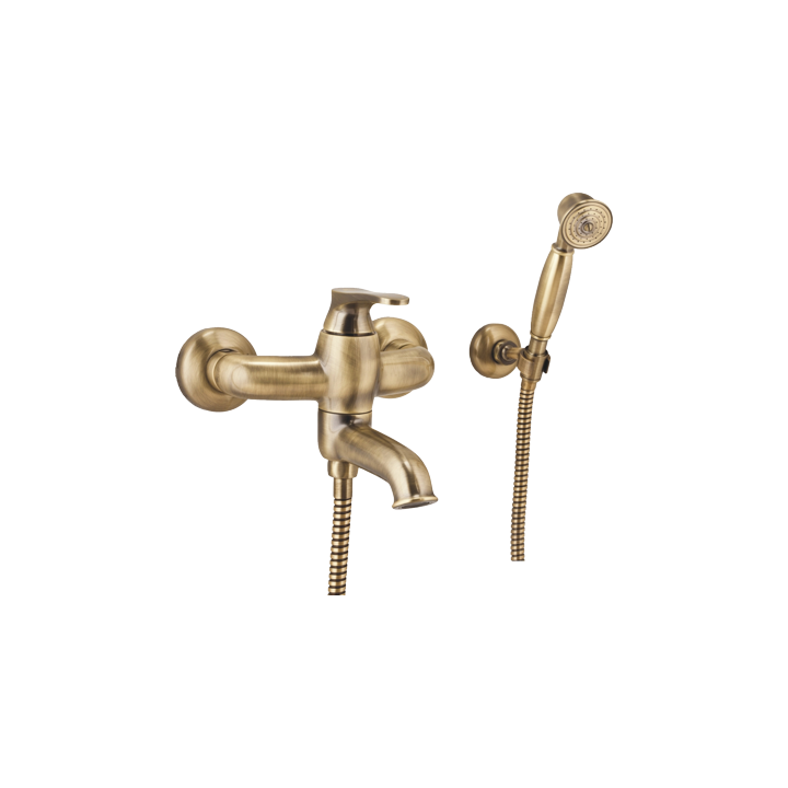 Bateria wannowa Omnires Art Deco brąz antyczny AD5131BR