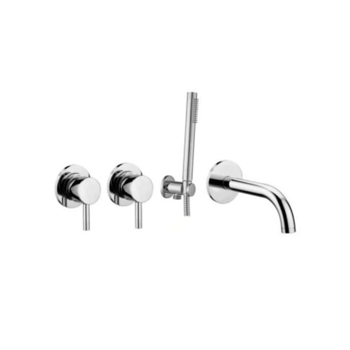 Zestaw wannowy podtynkowy PAFFONI LIGHT chrom LIG010CR70ZWW