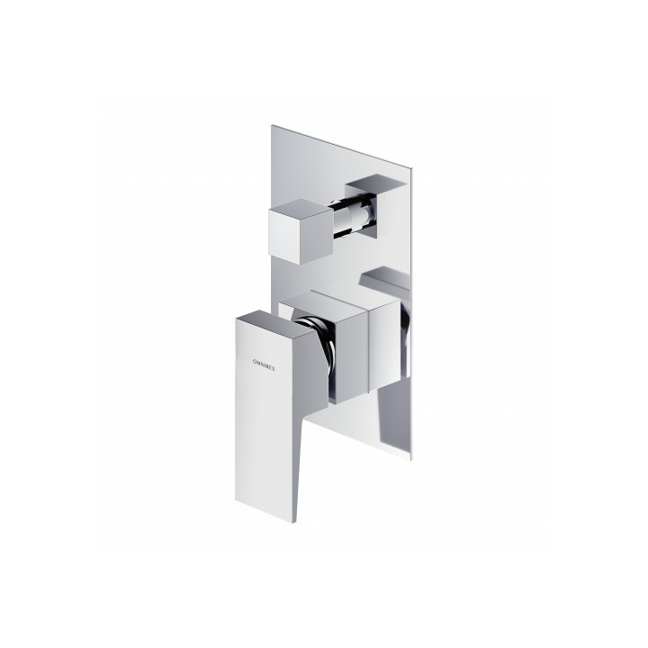 Bateria prysznicowo-wannowa podtynkowa Omnires Fresh chrom FR7135CR
