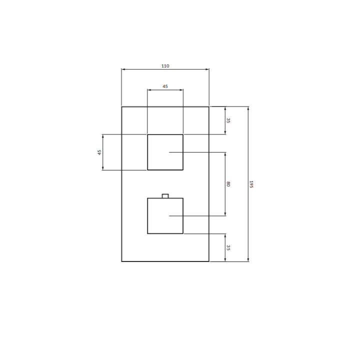 Termostatyczna bateria prysznicowo-wannowa Omnires Fresh chrom FR7136ROCR