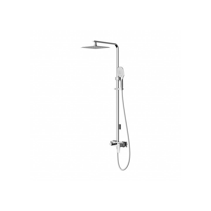 Zestaw natryskowy natynkowy Omnires Parma chrom PM7444CR