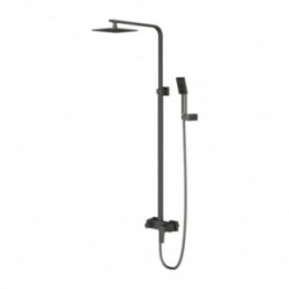 Zestaw natryskowy natynkowy Omnires Parma grafit PM7444GR