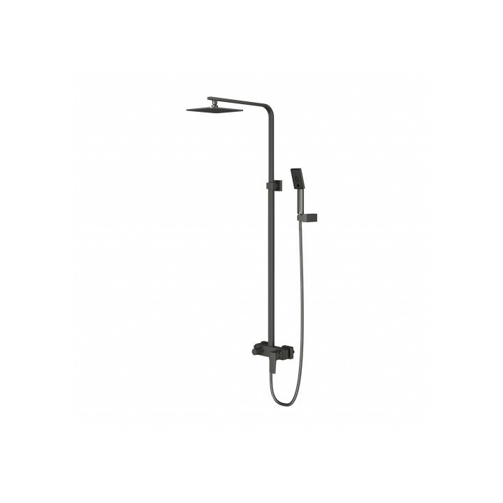 Zestaw natryskowy natynkowy Omnires Parma grafit PM7444GR