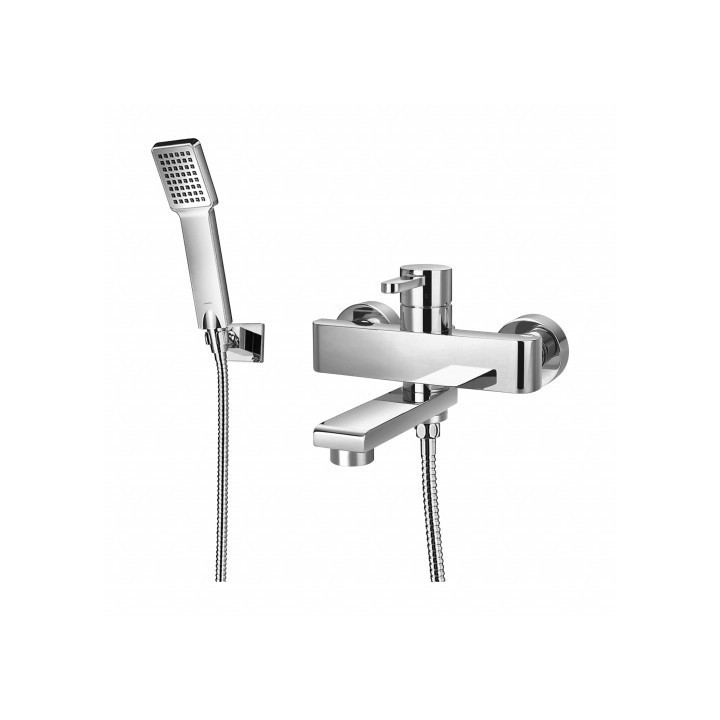 Bateria wannowa Omnires Darling z zestawem prysznicowym chrom DA5031CR