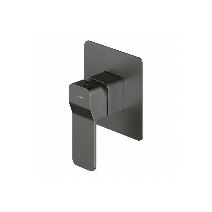 Bateria podtynkowa prysznicowa Omnires Slide grafit SL7745GR