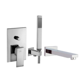 Zestaw wannowy podtynkowy PAFFONI LEVEL chrom LES015ZWWCR