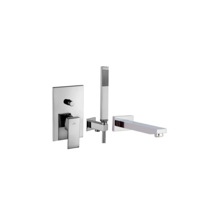Zestaw wannowy podtynkowy PAFFONI LEVEL chrom LES015ZWWCR