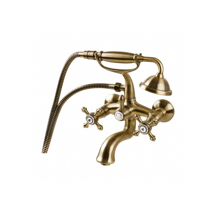 Bateria wannowa Omnires Retro brąz antyczny RE7231BR