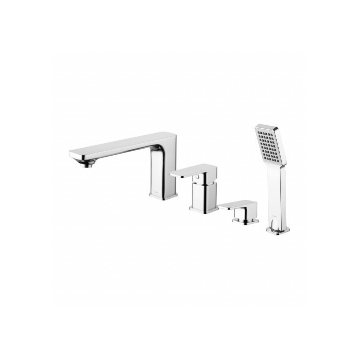 Bateria wannowa Omnires Apure 4-otworowa chrom AP2232CR