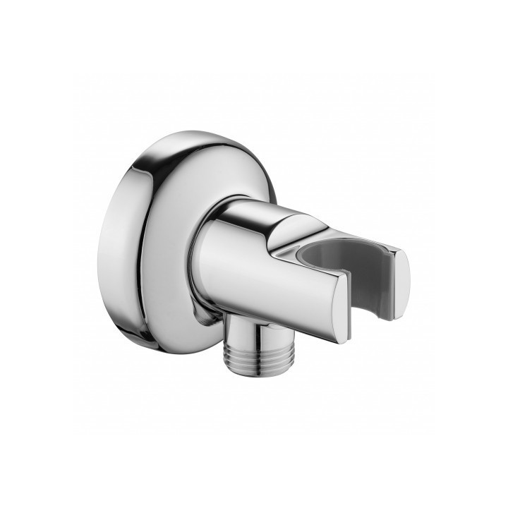 Przyłącze kątowe z uchwytem punktowym Omnires Art Deco chrom 8869CR