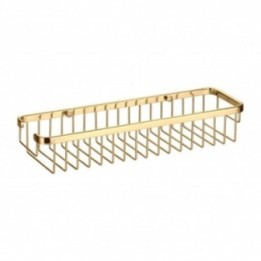 Koszyk prysznicowy Omnires Uni 36x7x11 cm złoty 8963AGL