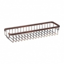 Koszyk prysznicowy Omnires Uni 36x7x11 cm miedź antyczna 8963AORB