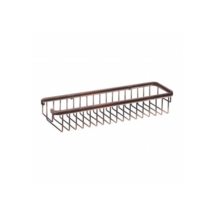 Koszyk prysznicowy Omnires Uni 36x7x11 cm miedź antyczna 8963AORB