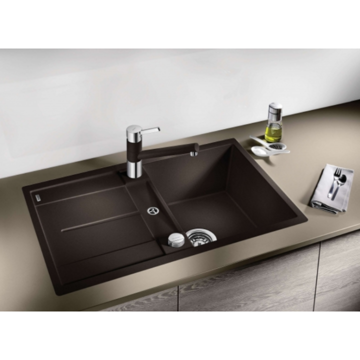 Zlewozmywak BLANCO METRA 45 S-F SILGRANIT KAWOWY 519088