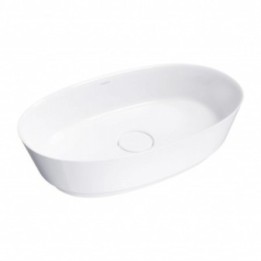 Umywalka nablatowa Omnires Neo M+ 60x36cm biały połysk NEOUNBP
