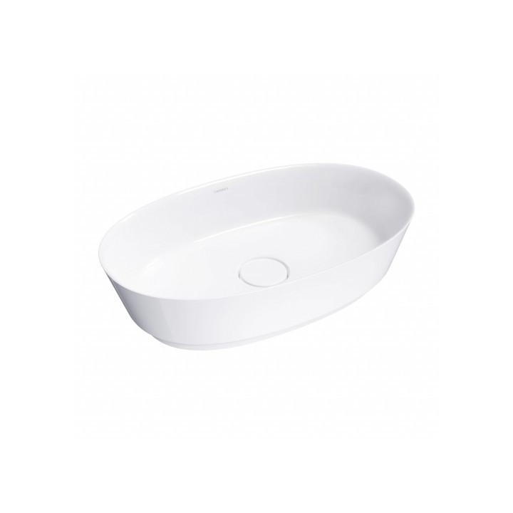 Umywalka nablatowa Omnires Neo M+ 60x36cm biały połysk NEOUNBP