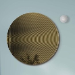 LUSTRO GIERADESIGN VENUS 100CM ZŁOTE COS/V/100