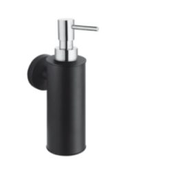 Dozownik mydła w płynie Stella Classic chrom/czarny 07.423-BC