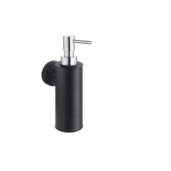 Dozownik mydła w płynie Stella Classic chrom/czarny 07.423-BC