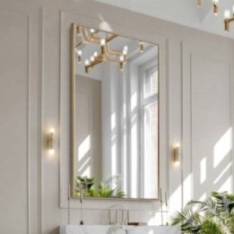 LUSTRO GIERADESIGN CREDO PURE 70X90CM W MOSIĘŻNEJ RAMIE CRD/P/70X90