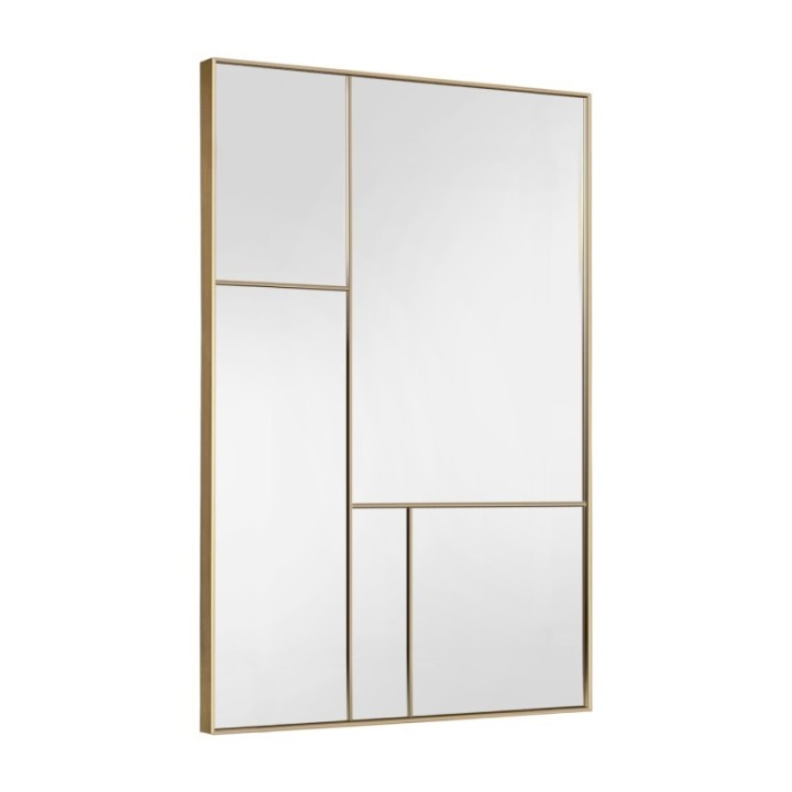 LUSTRO GIERADESIGN CREDO LINEA 80X100CM W RAMIE Z MOSIĄDZU CRD/L/80X100
