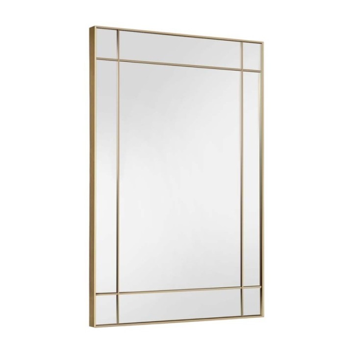 LUSTRO GIERADESIGN CREDO CLASSIC 70X90CM ZE ZŁOTYMI SZPROSAMI CRD/CL/70X90