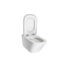 Miska WC wisząca 54x35 cm Roca Gap z deską wolnoopadającą A34H47C000