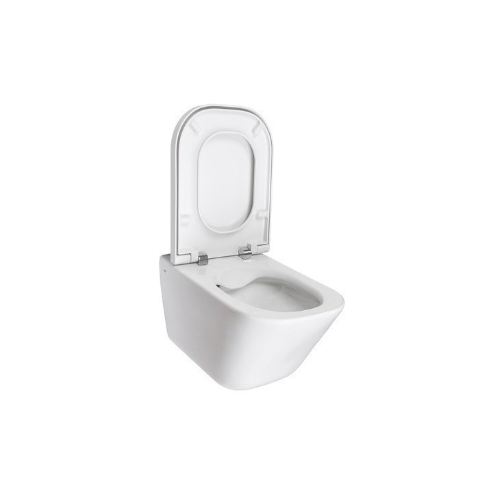 Miska WC wisząca 54x35 cm Roca Gap z deską wolnoopadającą A34H47C000