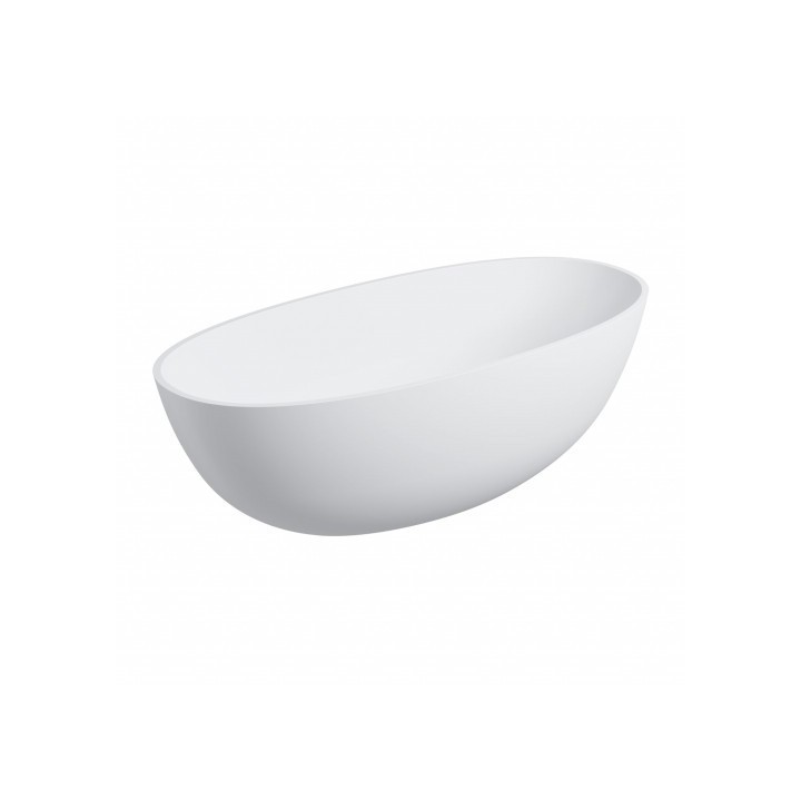 Wanna wolnostojąca Omnires Shell M+ 160x75cm biały mat. SHELLWWBM
